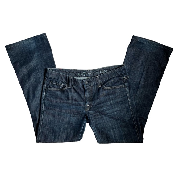 7 For All Mankind Jeans A Pocket Flare Y2K - Picture 12 of 12